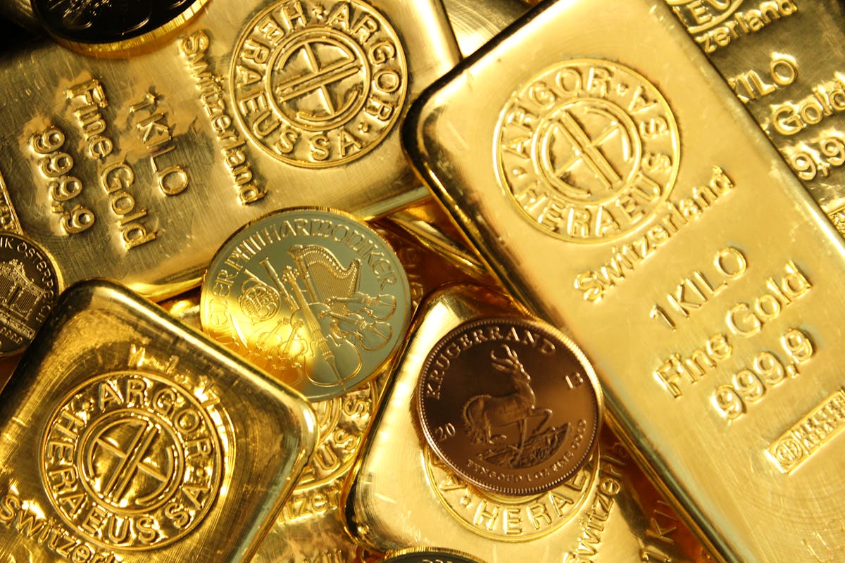 Stacked Gold Bars